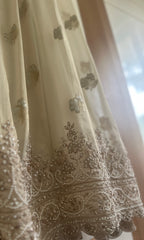 Ivory Floral Buti Dress